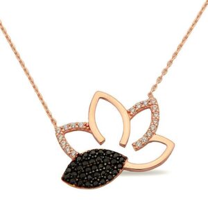 14 Ayar Altın Lotus Kolye K1405B
